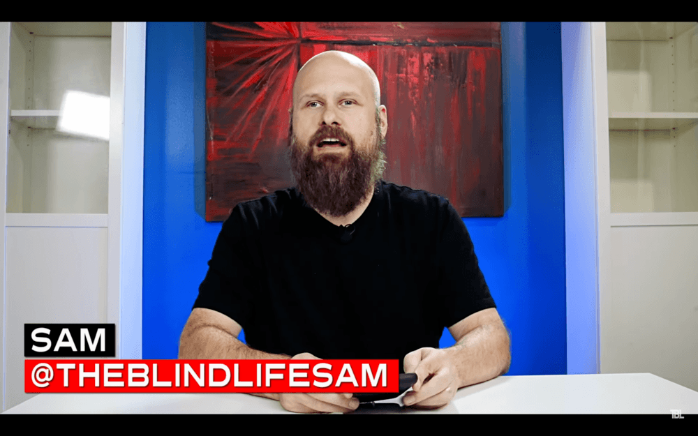 Sam Seavey with The Blind Life